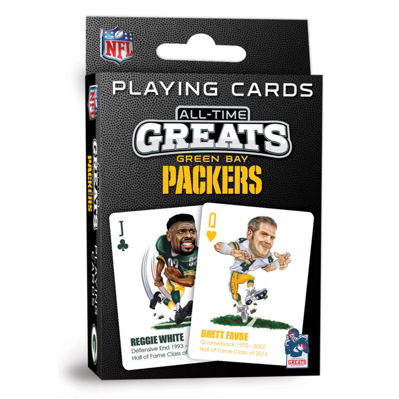 Masterpieces Officially Licensed NFL Green Bay Packers Playing Cards - 54 Card Deck for Adults